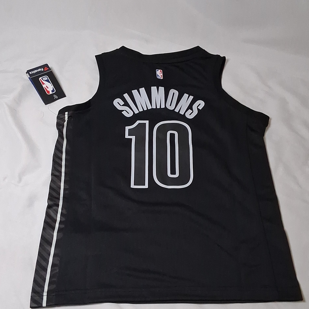 Fanatics Kids Brooklyn Nets #10 Black Jersey - Picture 3 of 5